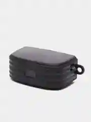 Черный чехол наушники airpods pro, чехол airpods pro 2, чехол airpods 3, прозрачный, c логотипом nike