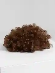 Коричневый карнавальные аксессуары, парик кудрявый,афро  ,нос ,перчатки " Клоун"