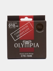 Струны для электрогитары Olympia CTE, с устойчивостью к коррозии