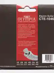Струны для электрогитары Olympia CTE, с устойчивостью к коррозии