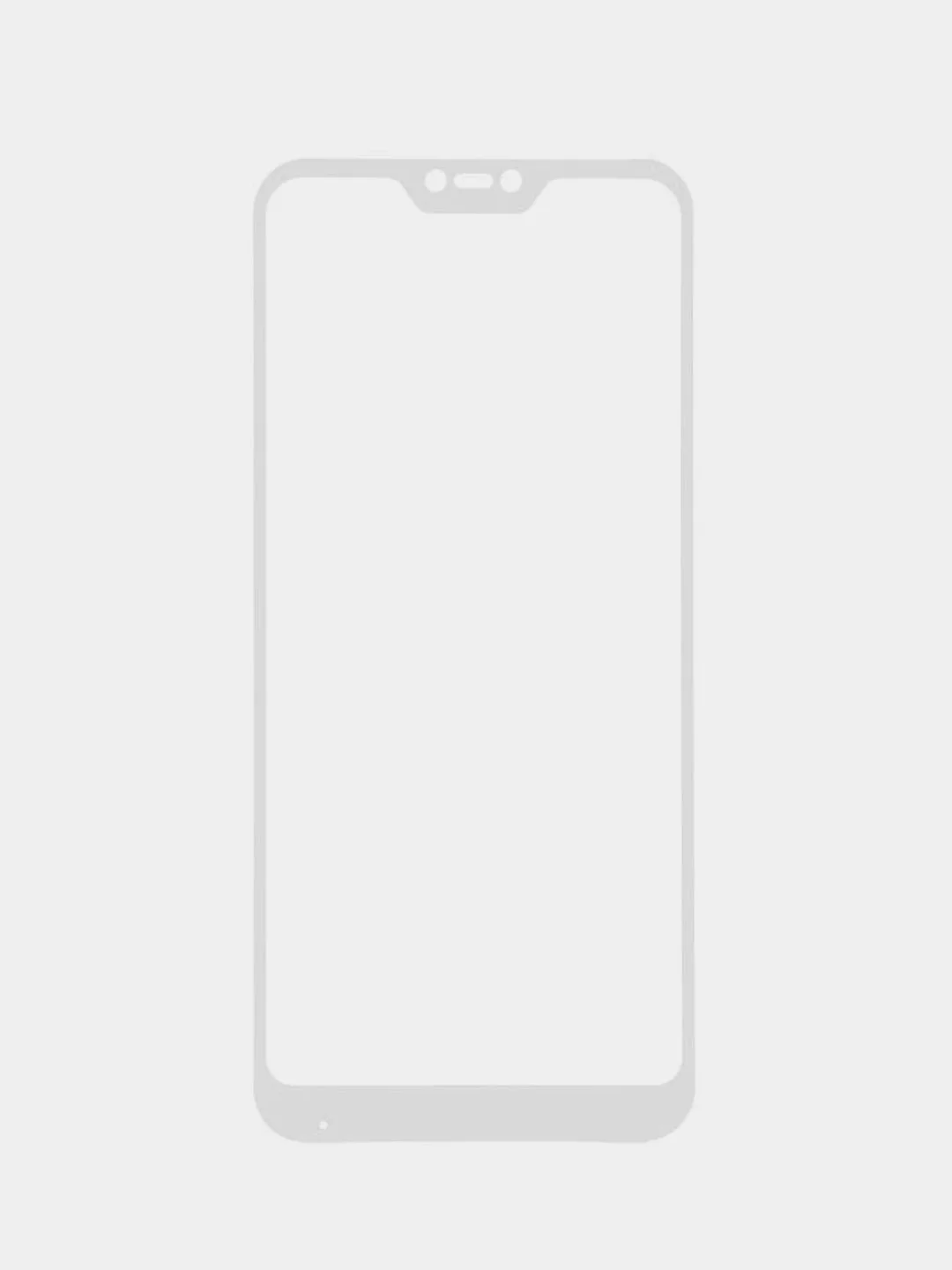 Белый стекло Защитное для Xiaomi Redmi 6 Pro / Mi A2 Lite