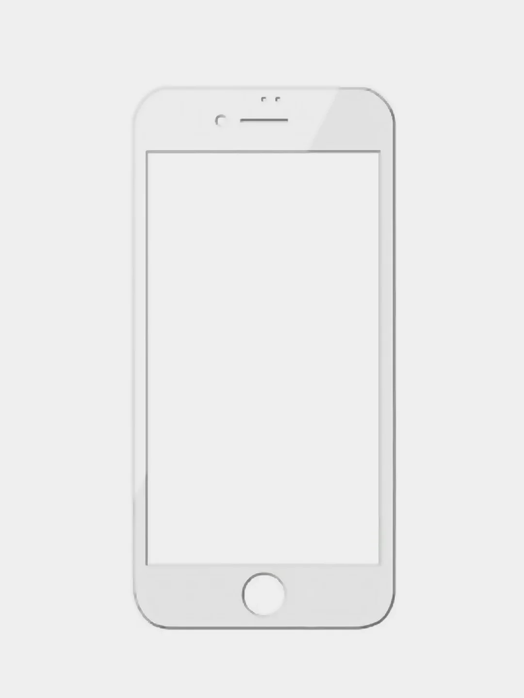 Белый стекло для iPhone 5,5s,se, 6,7,8, 7+,8+, X,Xs, XSMAX, 11 Pro,Max