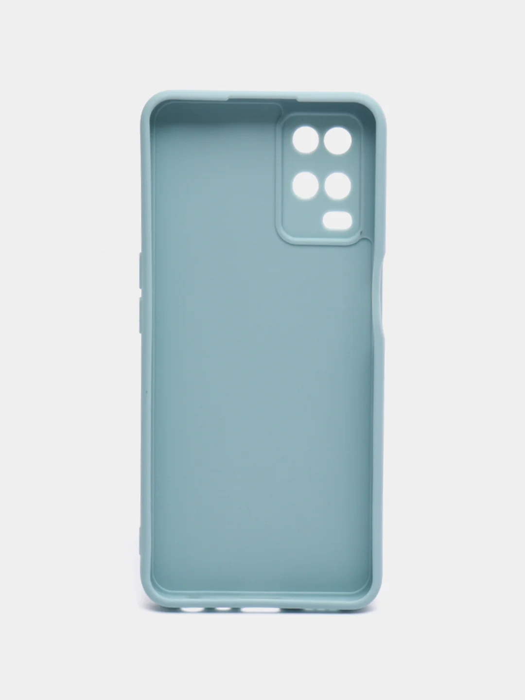 Мятный чехол для OPPO A54 (Оппо А54), прозрачный