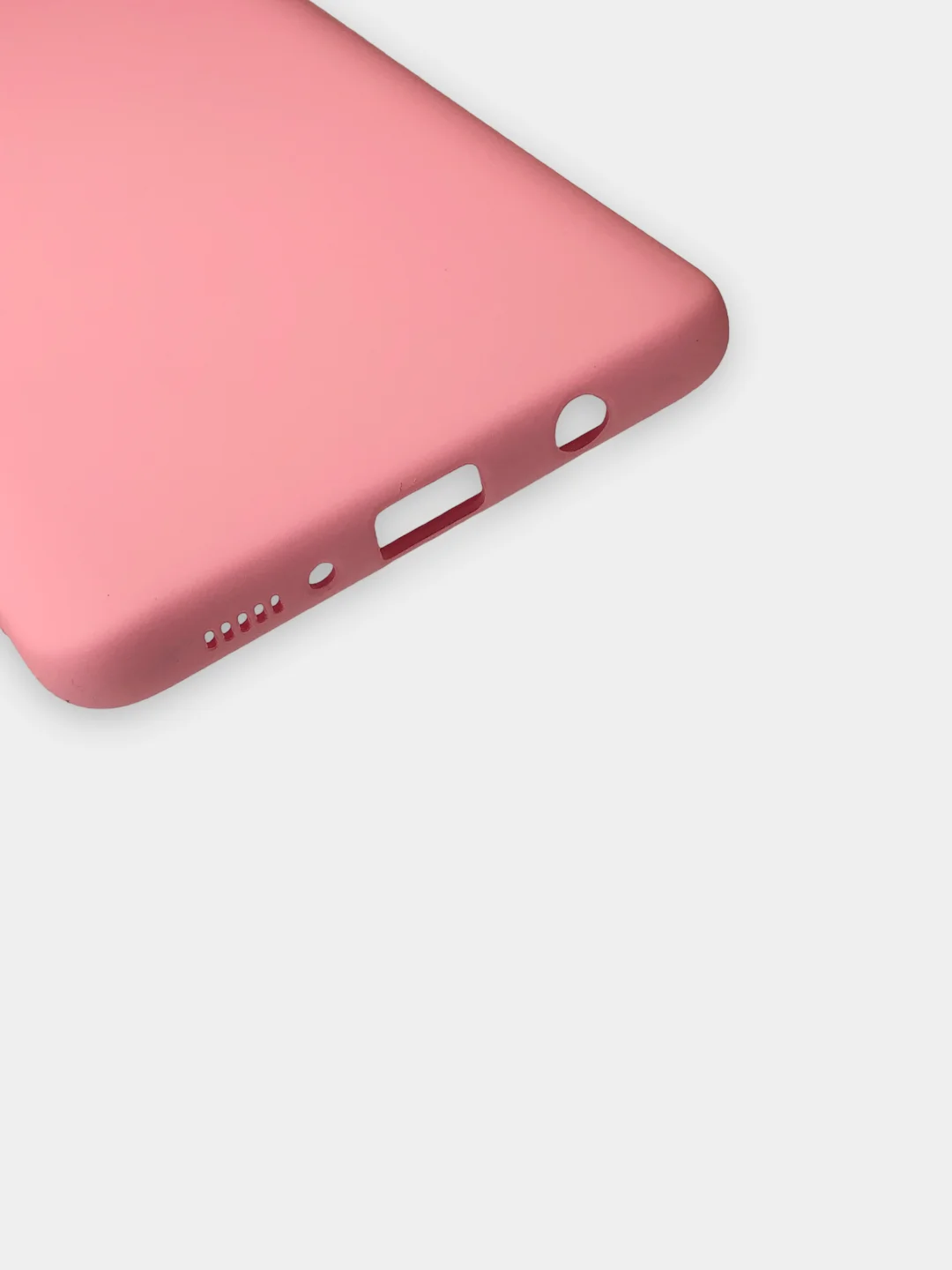 Розовый чехол Samsung Galaxy A71, Самсунг Галакси А71 силиконовый Silicone Cover