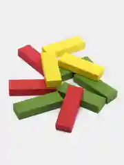 Игра настольная "Цветная Башня", 48 окрашенных деревянных блоков + кубик, "Золотая сказка"