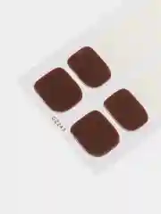 Коралловый лаковые полоски для педикюра топ лак лаковые наклейки для ногтей слайдер для маникюра