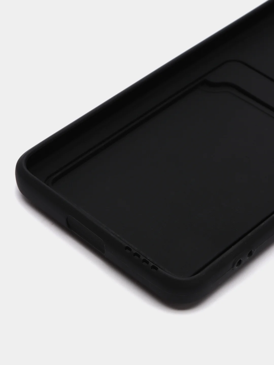 Черный чехол с карманом для карт Samsung Galaxy S20 S21 FE Plus Ultra S22