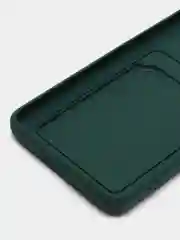 Зеленый чехол с карманом для карт Samsung Galaxy S20 S21 FE Plus Ultra S22