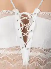 Белый боди женское