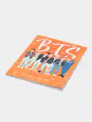 Тетрадь для нот "BTS", 24 листа, А4, вертикальная, скрепка