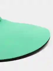 Зеленый коврик для мыши с подушечкой под запястье