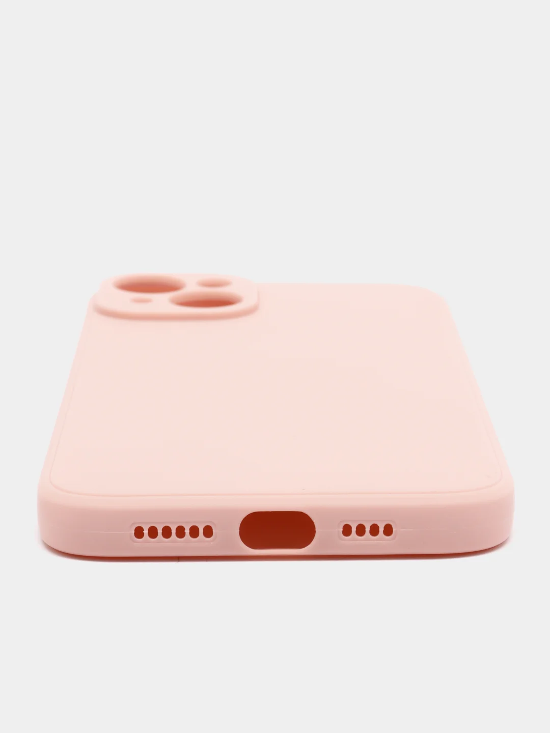 Пудровый чехол для iPhone 14 / 14 Pro / 14 Plus / 14 Pro Max (айфон 14) силиконовый