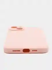 Пудровый чехол для iPhone 14 / 14 Pro / 14 Plus / 14 Pro Max (айфон 14) силиконовый