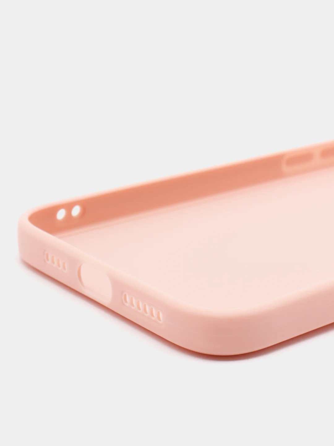 Пудровый чехол для iPhone 14 / 14 Pro / 14 Plus / 14 Pro Max (айфон 14) силиконовый