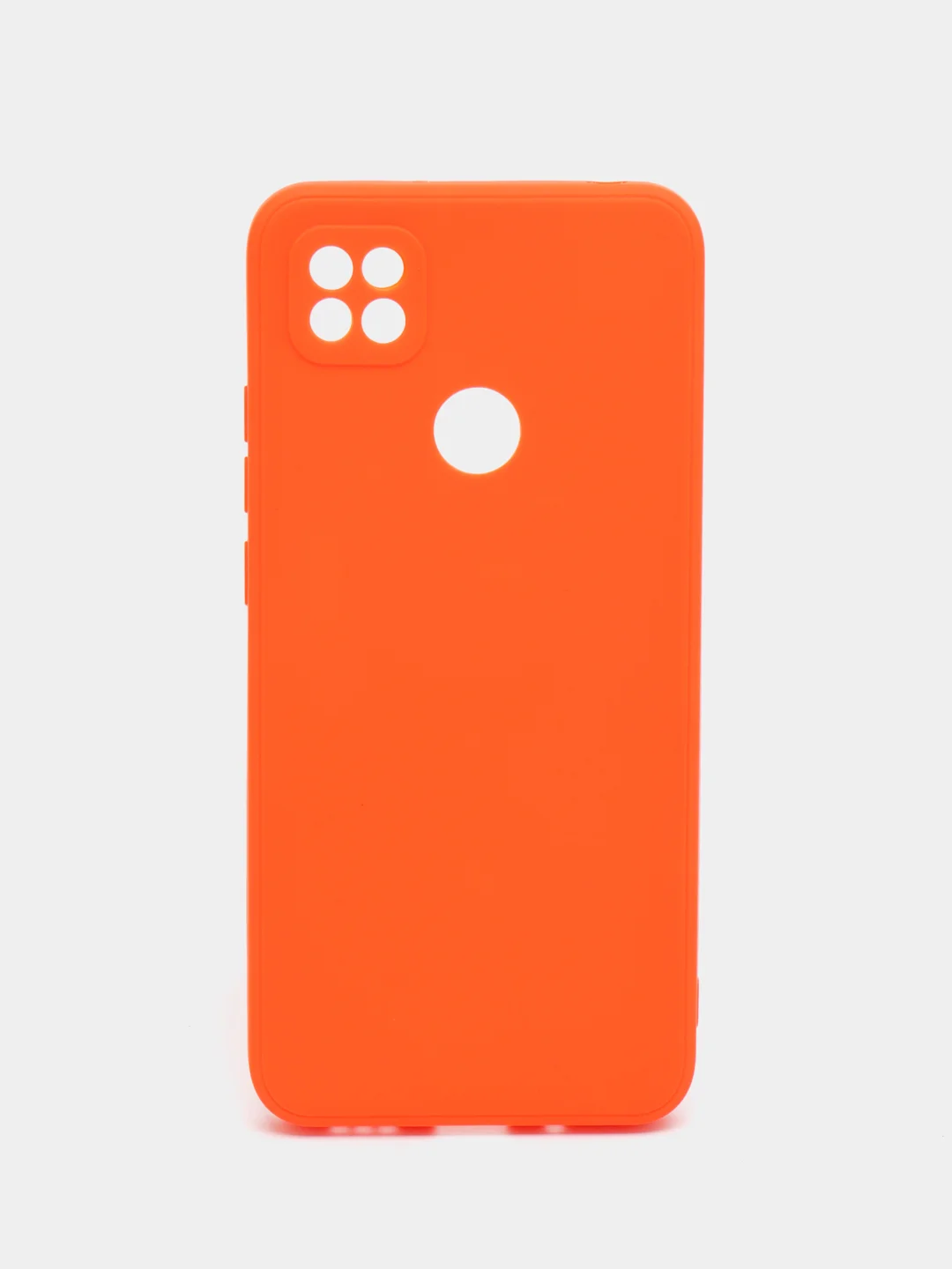 Оранжевый чехол Xiaomi Redmi 9C, Redmi 9C NFC, Redmi 10A (Редми 9С 9С НФС 10А)прозрачный силиконовый