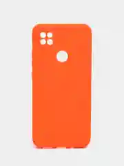 Оранжевый чехол Xiaomi Redmi 9C, Redmi 9C NFC, Redmi 10A (Редми 9С 9С НФС 10А)прозрачный силиконовый