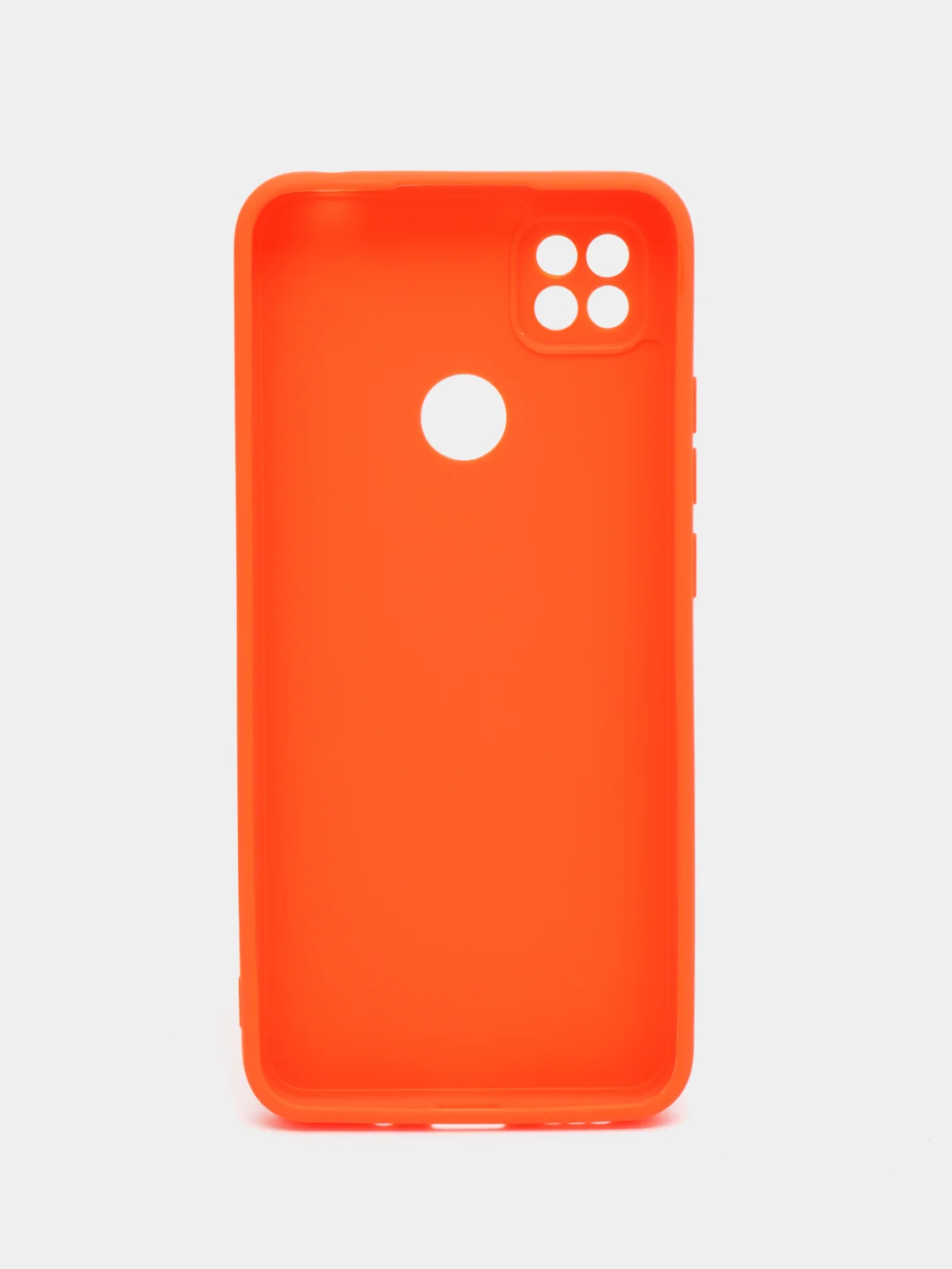 Оранжевый чехол Xiaomi Redmi 9C, Redmi 9C NFC, Redmi 10A (Редми 9С 9С НФС 10А)прозрачный силиконовый
