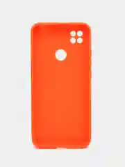 Оранжевый чехол Xiaomi Redmi 9C, Redmi 9C NFC, Redmi 10A (Редми 9С 9С НФС 10А)прозрачный силиконовый