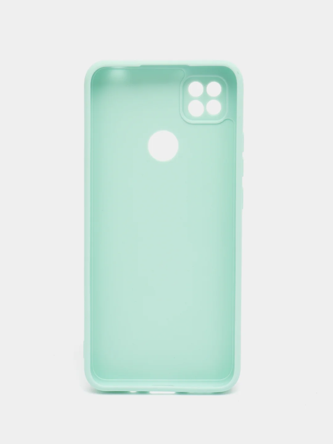 Мятный чехол Xiaomi Redmi 9C, Redmi 9C NFC, Redmi 10A (Редми 9С 9С НФС 10А)прозрачный силиконовый