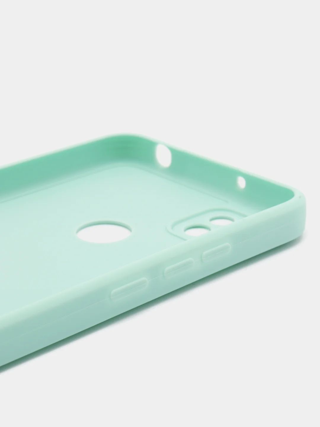 Мятный чехол Xiaomi Redmi 9C, Redmi 9C NFC, Redmi 10A (Редми 9С 9С НФС 10А)прозрачный силиконовый