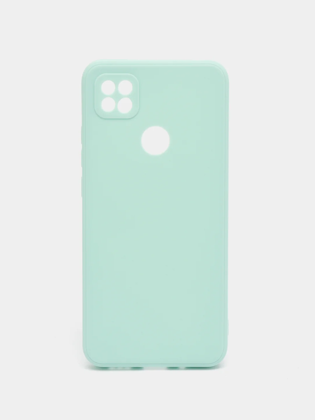 Мятный чехол Xiaomi Redmi 9C, Redmi 9C NFC, Redmi 10A (Редми 9С 9С НФС 10А)прозрачный силиконовый