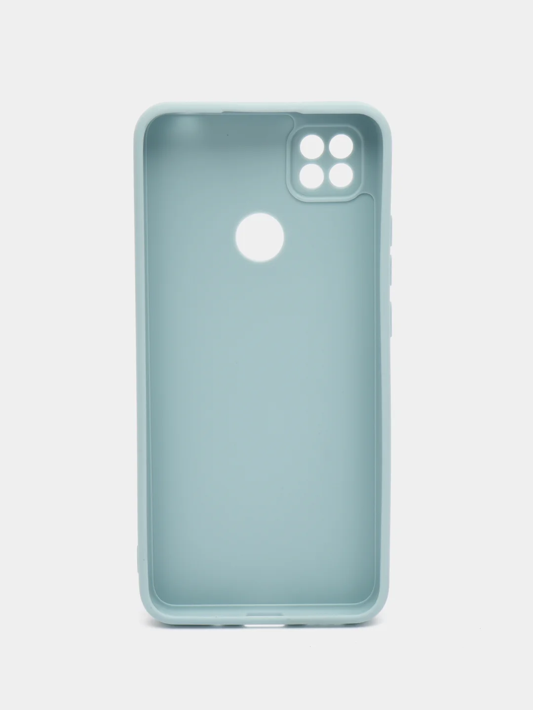 Светло-синий чехол Xiaomi Redmi 9C, Redmi 9C NFC, Redmi 10A (Редми 9С 9С НФС 10А)прозрачный силиконовый