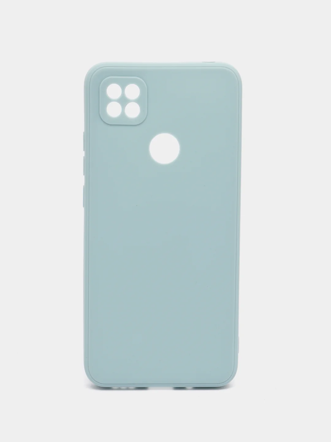 Светло-синий чехол Xiaomi Redmi 9C, Redmi 9C NFC, Redmi 10A (Редми 9С 9С НФС 10А)прозрачный силиконовый
