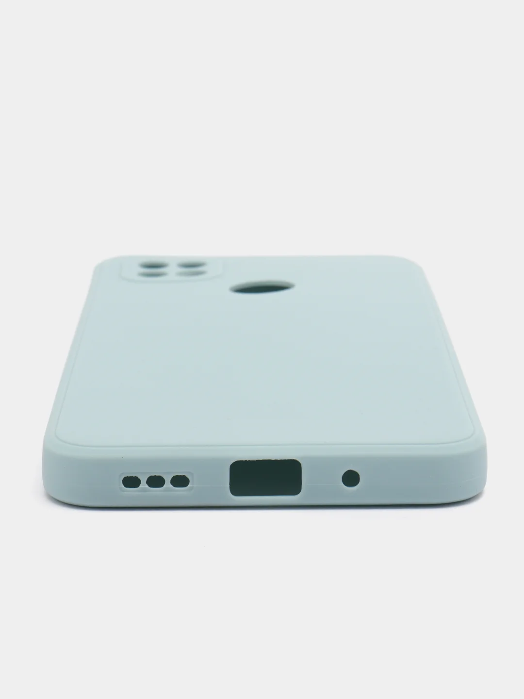 Светло-синий чехол Xiaomi Redmi 9C, Redmi 9C NFC, Redmi 10A (Редми 9С 9С НФС 10А)прозрачный силиконовый