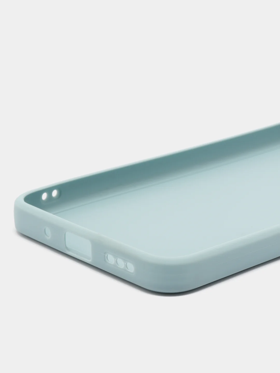 Светло-синий чехол Xiaomi Redmi 9C, Redmi 9C NFC, Redmi 10A (Редми 9С 9С НФС 10А)прозрачный силиконовый