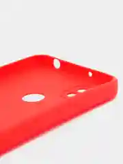 Красный чехол Xiaomi Redmi 9C, Redmi 9C NFC, Redmi 10A (Редми 9С 9С НФС 10А)прозрачный силиконовый