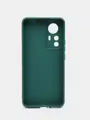 Тёмно-зелёный чехол Xiaomi 12T / 12T Pro / Сяоми 12Т / 12Т Про силиконовый