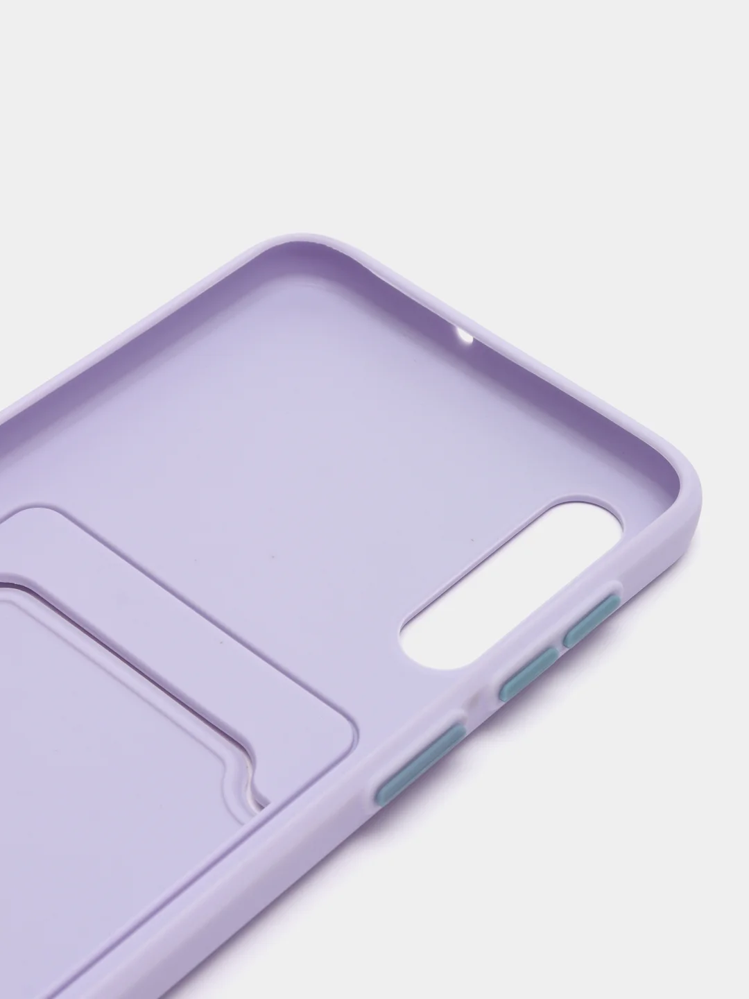 Лавандовый чехол с карманом для карт Samsung Galaxy A31/A51/A71/A12/A22/A32/A52/A72/A50/A13/A33/A53