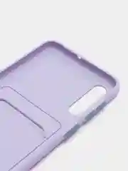 Лавандовый чехол с карманом для карт Samsung Galaxy A31/A51/A71/A12/A22/A32/A52/A72/A50/A13/A33/A53