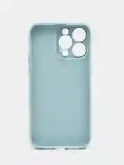Светло-синий чехол для iPhone 14 / 14 Pro / 14 Plus / 14 Pro Max (айфон 14) силиконовый