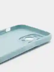 Светло-синий чехол для iPhone 14 / 14 Pro / 14 Plus / 14 Pro Max (айфон 14) силиконовый