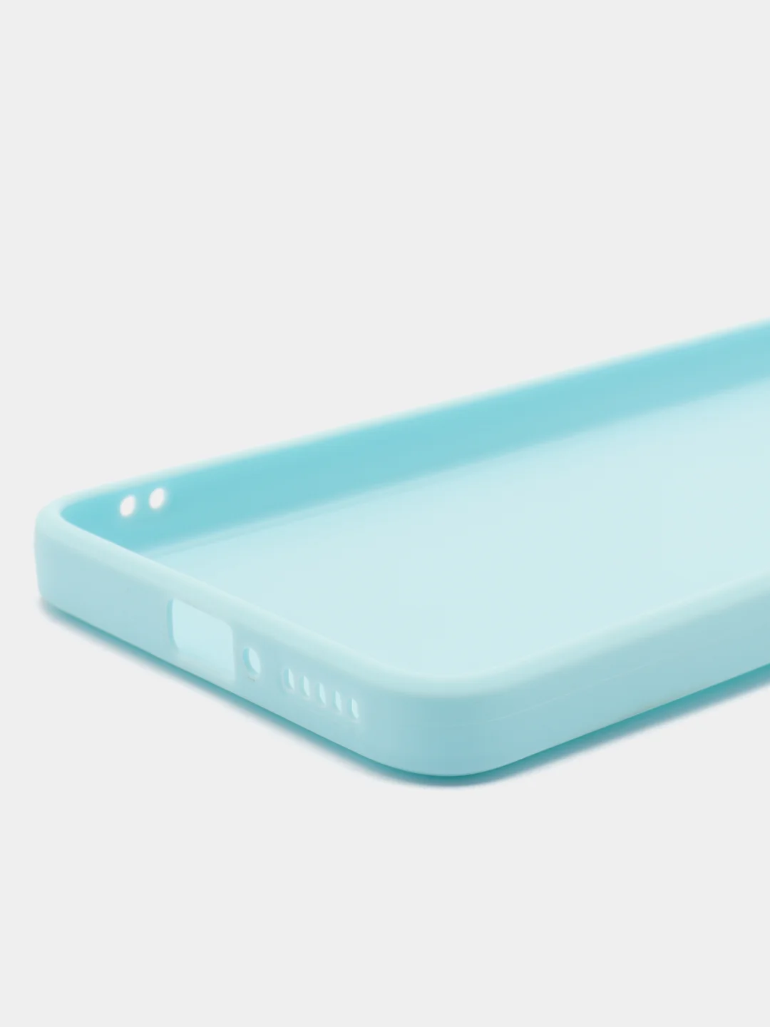 Голубой чехол Xiaomi 12T / 12T Pro / Сяоми 12Т / 12Т Про силиконовый