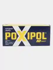 Клей холодная сварка Poxipol серый двухкомпонентный, 14 мл