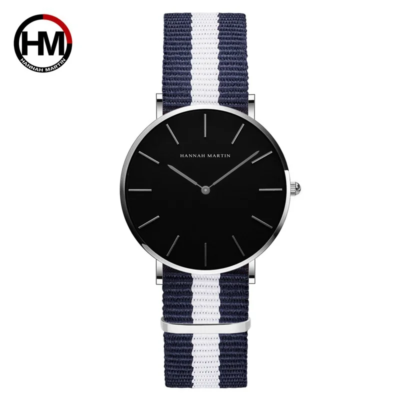 Синий женские наручные часы Hannah Martin HM12190, в подарочной упаковке