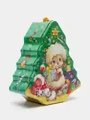 Подарочная жесятная упаковка "Елочка"