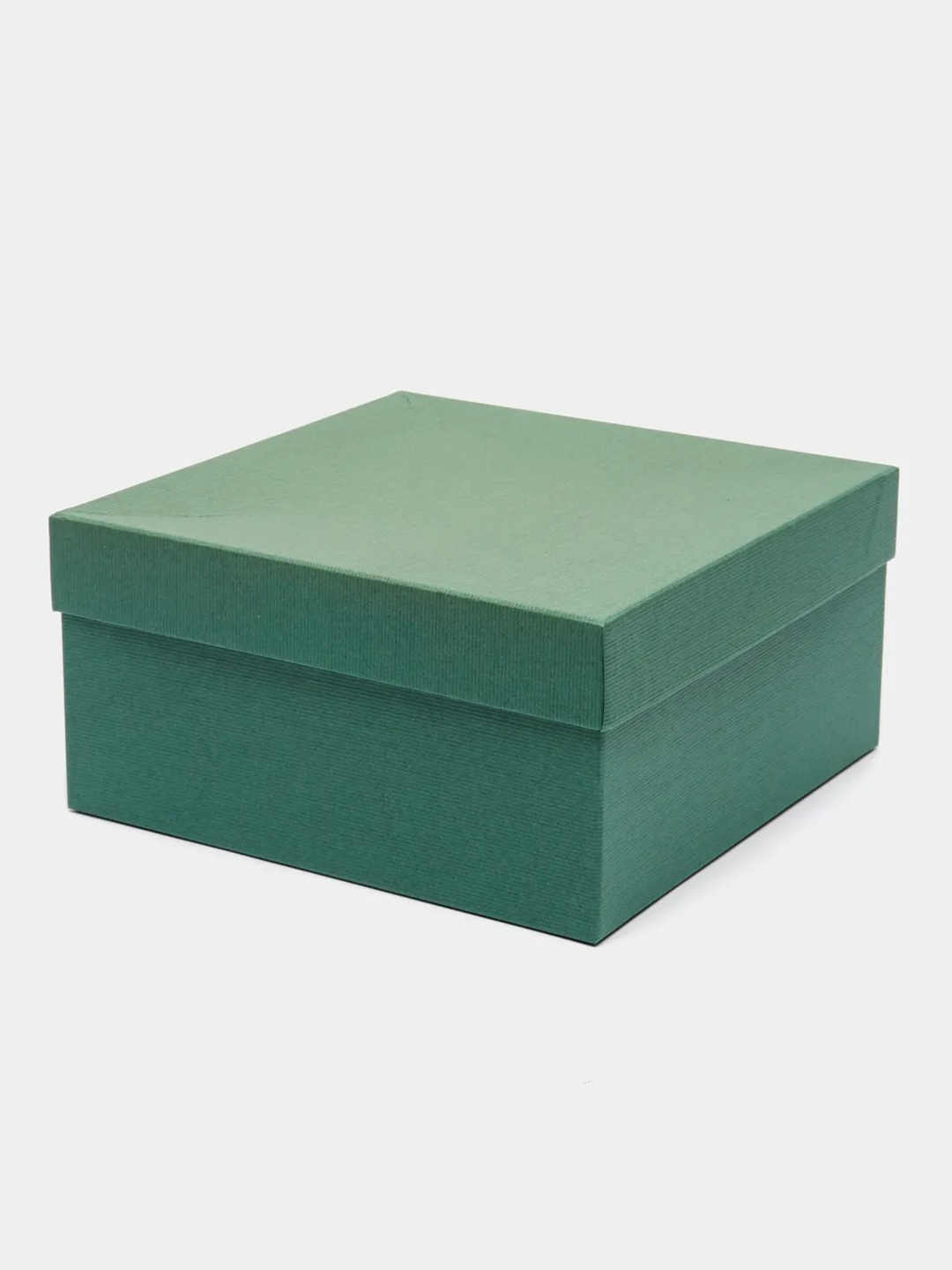 Подарочная картонная коробка квадратная, БЕЛАЯ, размер 20х20х19 см.