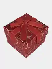 Красный коробка подарочная, упаковка для подарка 3х5х5см