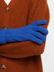 Синий перчатки унисекс, 5 цветов