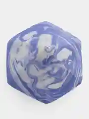 Фиолетовый спонж для макияжа "Алмаз"