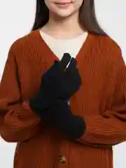 Черный перчатки унисекс, 5 цветов
