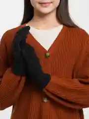 Черный перчатки унисекс, 5 цветов