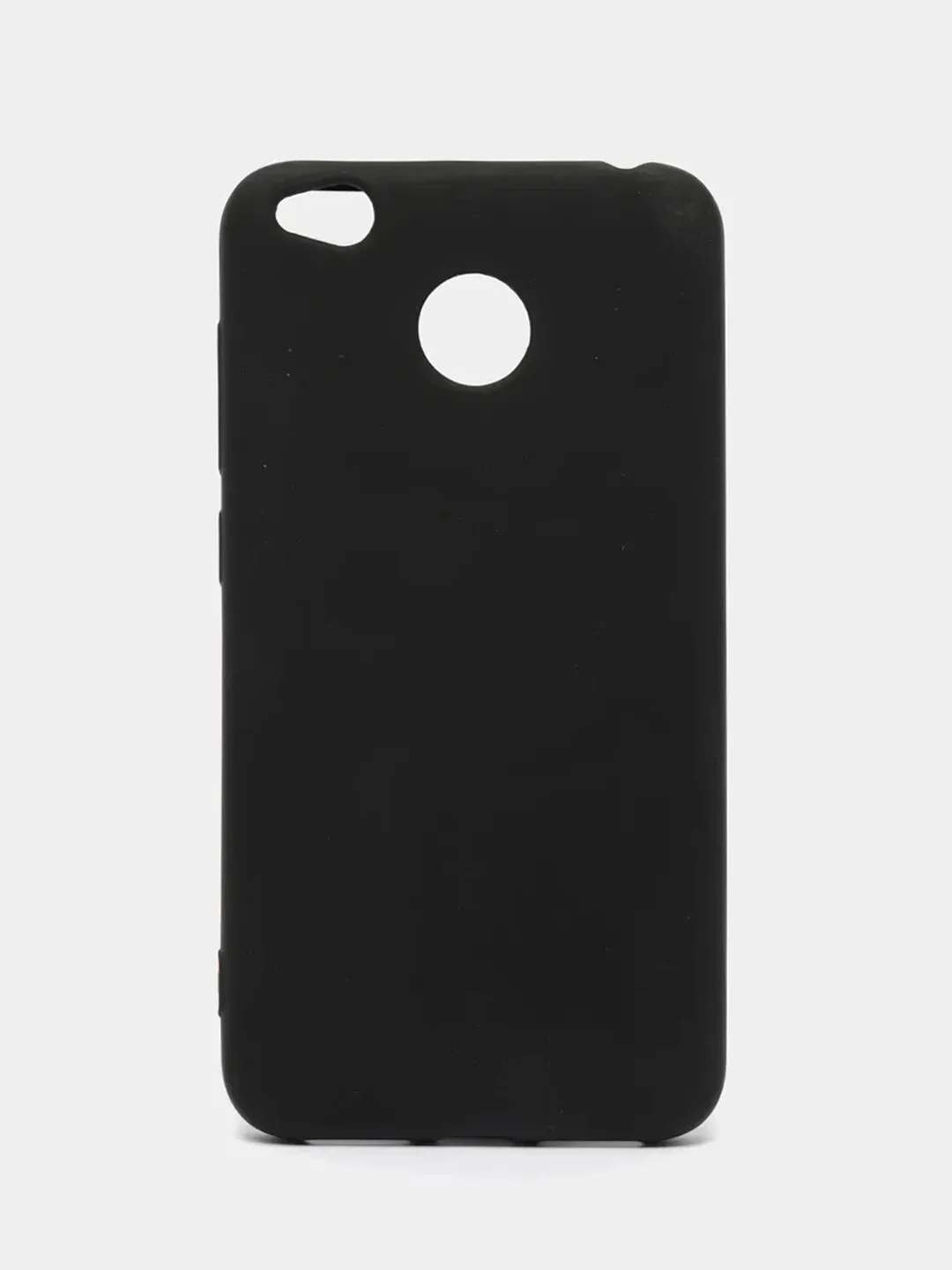 Чехол Xiaomi Redmi 4X, Сяоми Редми 4Х, черный, силиконовый