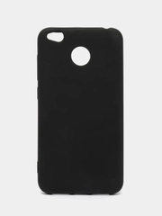 Чехол Xiaomi Redmi 4X, Сяоми Редми 4Х, черный, силиконовый