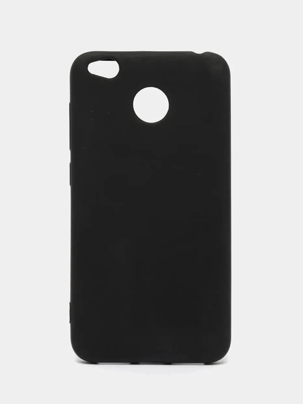Чехол Xiaomi Redmi 4X, Сяоми Редми 4Х, черный, силиконовый