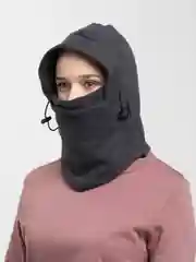 Серый балаклава флисовая
