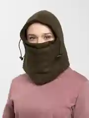 Зеленый балаклава флисовая